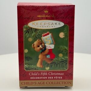 Hallmark Keepsake 5th Christmas Collection Vintage Retired Collectible Giftable